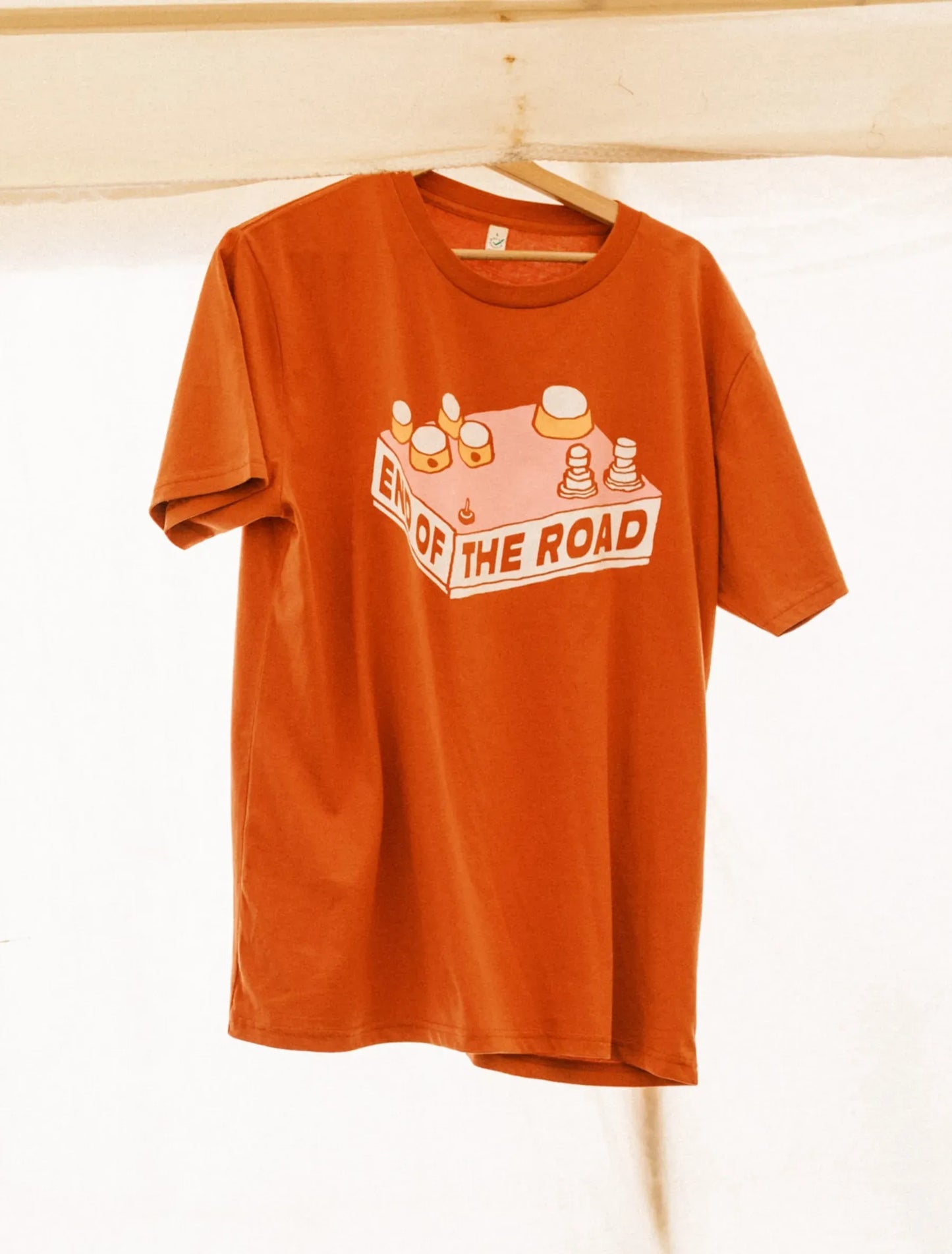 2024 Rust Orange Guitar Pedal