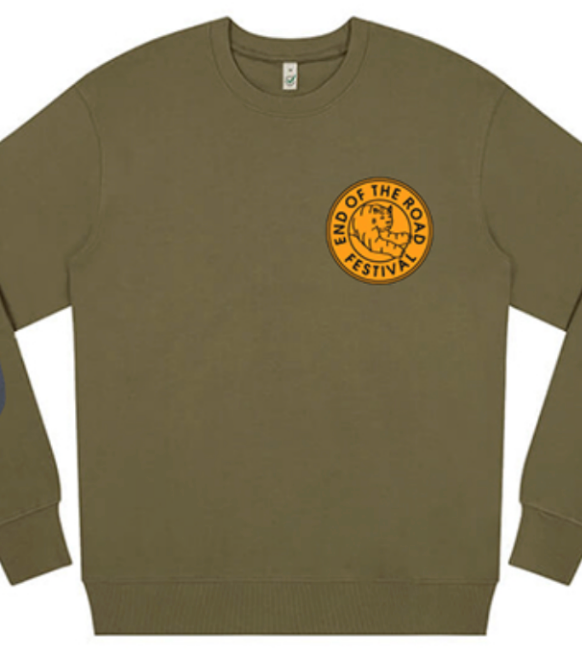 2025 Khaki Tiger Logo Sweatshirt