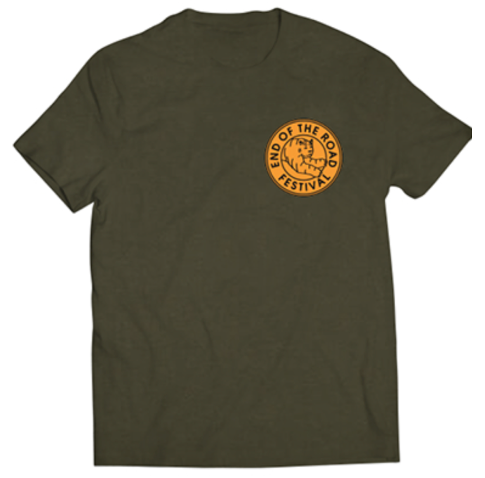 2025 Moss Green Tiger Logo T-Shirt