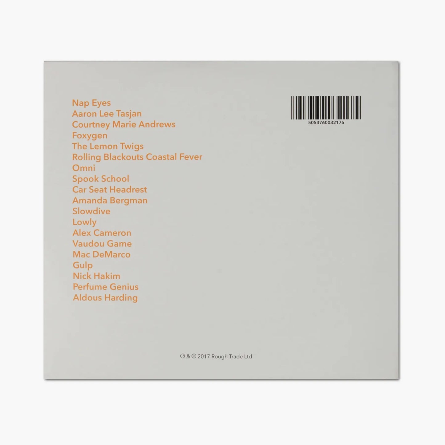 Rough Trade x EOTR 2017 Compilation CD