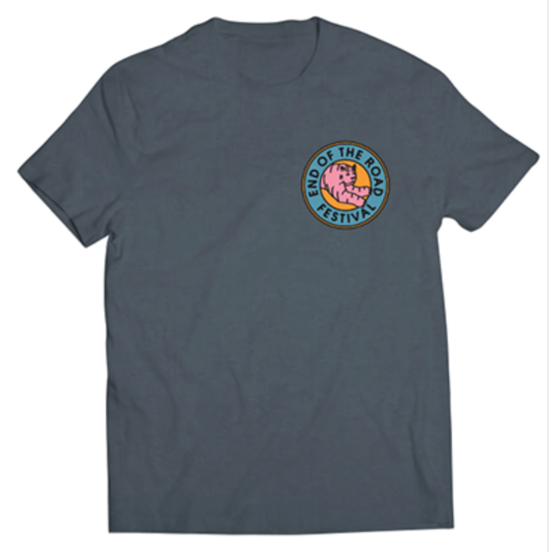 2025 Dark Grey Tiger Logo T-Shirt