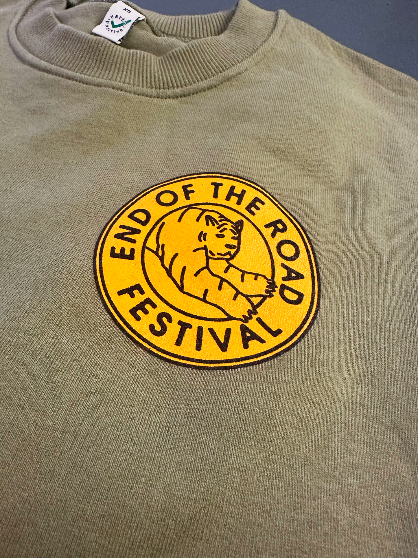 2025 Khaki Tiger Logo Sweatshirt